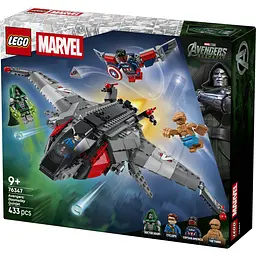 Конструктор LEGO Super Heroes Marvel Месники: Судний день Квінджет 433 ел. (76347) - мініатюра 4