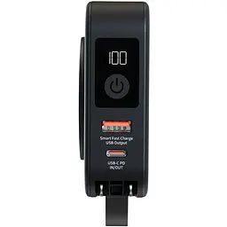 Універсальна мобільна батарея Energizer Magnetic Wireless 10000mAh 20W PD, AC зарядка, QI-15W, built-in USB-C, USB-А, USB-C In/Out - мініатюра 3
