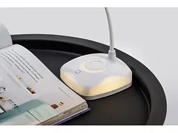 Настільна лампа ACTIVEJET LED CLASSIC PLUS 7W 250Lm 6000K USB 5V 1000mAh white (5901443120711) - мініатюра 4