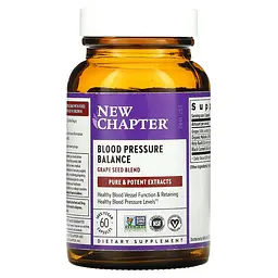 Підтримка артеріального тиску, Blood Pressure, 60 капсул New Chapter vit0003244