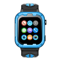 Смарт-годинник дитячі з відеодзвінком Wonlex KT32 Original WI-FI GPS SIM-карта Blue (18344) - мініатюра 2