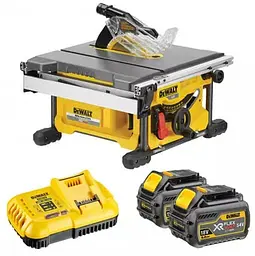 Пила настільна-циркулярна акумуляторна DeWalt з АКБ та ЗП DCS7485T2 - мініатюра 2