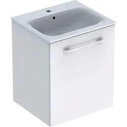Тумба з умивальником Geberit Selnova Square 55 см 501.248.00.1 Білий