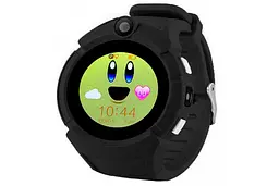 Розумний дитячий смарт годинник Q360 Smart Baby Watch GPS Чорний - мініатюра 4