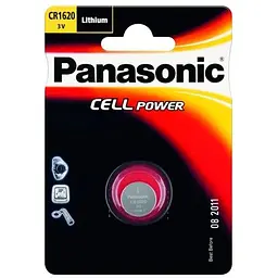 Батарейка Panasonic CR 1620 * 1 LITHIUM (CR-1620EL/1B)