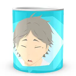 Кухоль GeekLand Haikyu!! Волейбол Сугавара HK 001.25 330 мл білий - мініатюра 2