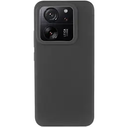 Чохол Lakshmi Silicone Cover (AAA) для Xiaomi 13T / 13T Pro Чорний / Black - мініатюра 2