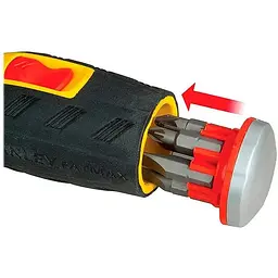 Викрутка реверсивна Stanley FatMax тріщатка насадки 12 шт. (FMHT0-62691) - мініатюра 3