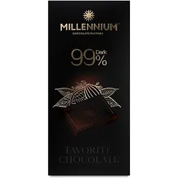 Уцінка. Шоколад Millennium Favorite чорний 99% 100 г (843942)  