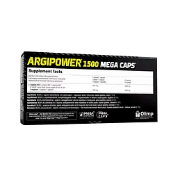 Амінокислота Olimp ArgiPower Mega Caps 120 капсул (Ф001636) - мініатюра 2