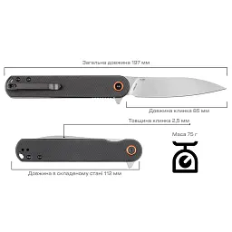Ніж Skif Townee Jr SW Black - мініатюра 8