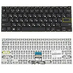 Клавіатура для ноутбука ASUS (X321 series) rus чорний без кадру