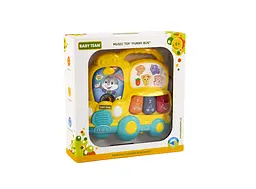 Музична іграшка Baby Team Веселий автобус жовтий (8633_желтый) - мініатюра 4