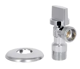 Кран приладовий Thermo Alliance Base Арко 1/2" ЗЗ хром, кутовий латунний SD185W1515 - мініатюра 7