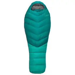 Спальник Rab Alpine 400 Wmns Atlantis Regular L лівий Turquoise (1033-RB QSD-28-ATL-REG-LZ)