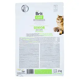 Сухий корм Brit Care Cat GF Senior Weight Control 2 кг для кішок з надмірною вагою - мініатюра 3