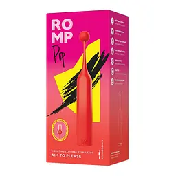 Кліторальний стимулятор Romp Pop, знімна насадка, високочастотний - мініатюра 10