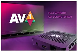 Смарт ТВ приставка TOX 3 Android SmartTV Box 4/32Gb 4K AV1 - мініатюра 8