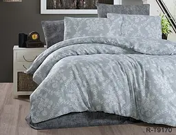 Комплект постільної білизни з компаньйоном (R-T9170) Євро TAG tekstil pbe0036686