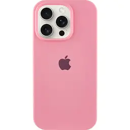 Чохол Silicone Case для Apple iPhone 16 Pro Light Pink AA [115006] - мініатюра 1