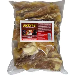 Уцінка. Ласощі для собак Lucky Pet Сухожилля 1 кг  