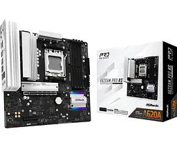 Материнська плата AsRock A620AM PRO RS (A620AM PRO RS) (Socket AM5, AMD A620A, Micro-ATX) - мініатюра 5