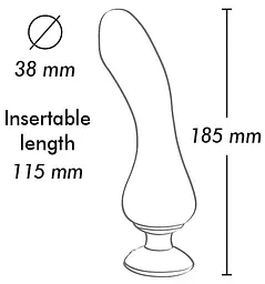 Вібратор Shunga Sanya Intimate 18.5 см рожевий - мініатюра 4