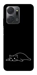 TPU чохол Demsky Lazy cat для Huawei Honor X7a