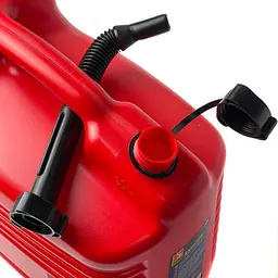 Каністра 20л Для Нафти Продуктів Щільна з лійкою Червона (Гост HDPE-02) - мініатюра 2