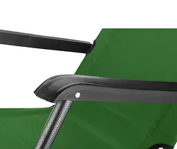 Шезлонг лежак Outtec розкладний зелений - мініатюра 4