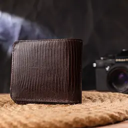 Чоловічий шкіряний портмоне Canpellini 11х9,5х1 см acs0025029 - мініатюра 7