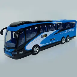 Радіокерований автобус City Bus 36 см з акумулятором 3.7V, 2.4GHz, світлові ефекти, дитяча машинка на пульті - мініатюра 9