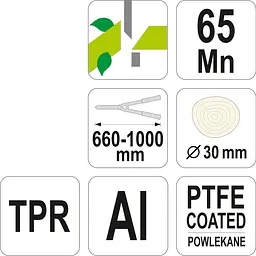 Сучкоріз Flo телескопічний 66-100 см (99114) - мініатюра 3