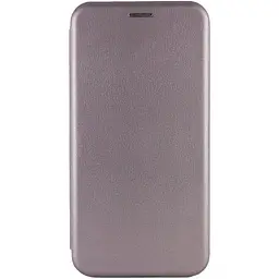 Шкіряний чохол-книжка Classy для Xiaomi Redmi 13C / Poco C65 Сірий
