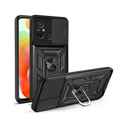 Чохол до мобільного телефона BeCover Military Xiaomi Redmi 12C Black (709165) - мініатюра 2