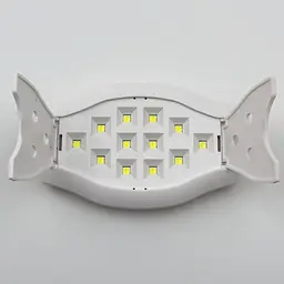 Міні UV/LED лампа Sun 17 Plus для сушіння нігтів на USB складна сенсорна для манікюру та педикюру 60 Вт Розовий - мініатюра 3
