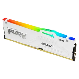 Оперативна пам'ять Kingston Fury 16GB DDR5 5600MHz Beast RGB White (KF556C36BWEA-16)