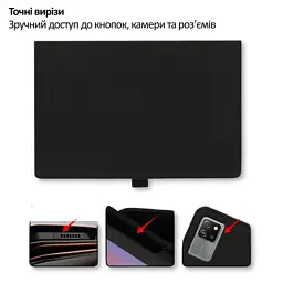 Чохол до планшета BeCover Slimbook Blackview Tab 60 Pro 10.1" Black (715122) - мініатюра 4