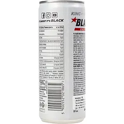 Енергетичний напій Black Energy Original Zero Sugar газований 0.25 л (954720) - мініатюра 3