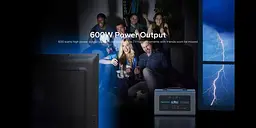Зарядна станція Marsriva MP6Pro (655.3 Вт/г) 600W / 600 Вт / 655.3 Вт/ч / LiFePO4 (MP6Pro_MARSRIVA) UA - мініатюра 8