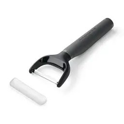 Овочечистка горизонтальна KitchenAid Coreline, 18,8 см, сірий (KAS145OHCGG) - мініатюра 2