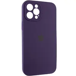 Чохол Silk Full Camera Protective (AA) NO LOGO для Apple iPhone 12 Pro Max (6.7") Фіолетовий / Elderberry - мініатюра 2