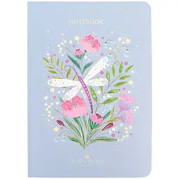 Книга записная Axent Turnowsky Fairy Garden 2 A5 80 листов клетка (8700-32-A-TR)