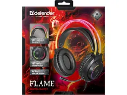 Навушники з мікрофоном Defender Flame RGB (64555) - мініатюра 11