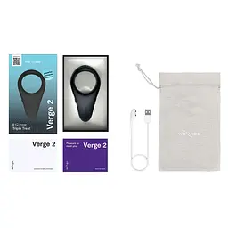 Смарт-віброкільце We-Vibe VERGE 2 Black - мініатюра 10