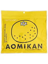 SPC Temogey Aomikan Mask тканинна маска для інтенсивного догляду із японським мандарином, 30 шт