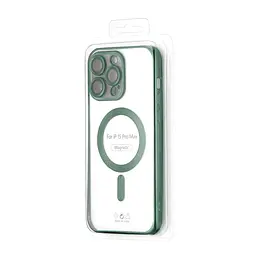 Чохол Ductil Metallic Edge with MagSafe (Protected Camera & Lens) iPhone 15 Pro Max Dark Green - мініатюра 2
