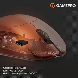 Миша GamePro Genesis Avenger Orange (GM096O) - мініатюра 13
