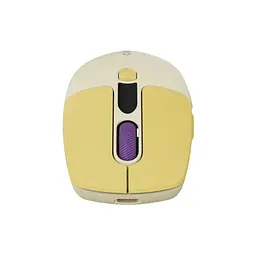 Мишка Canyon MW-26 LCD Silent Wireless/Bluetooth Yellow (CNS-CMSW26Y) - мініатюра 7