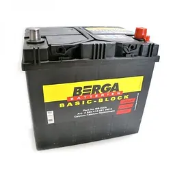 Автомобільний акумулятор BERGA Basic Block 6СТ-60Ah АзЕ ASIA 510A (EN) 560412051 - мініатюра 1